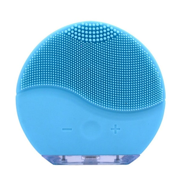 Electric Vibration Facial Cleansing Skin Brush