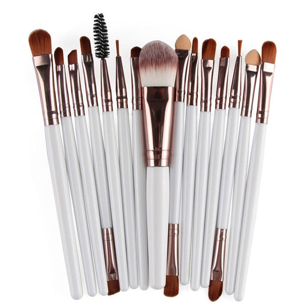 MAANGE 6/15/18Pcs Makeup Brushes Tool Set Cosmetic