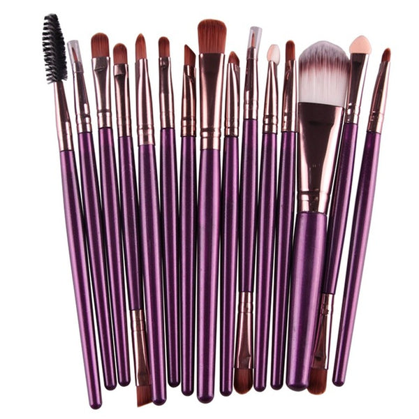 MAANGE 6/15/18Pcs Makeup Brushes Tool Set Cosmetic