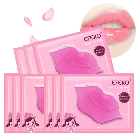 Lip Plumper Crystal Collagen Lip Mask Pads Moisture