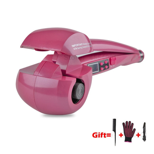 New LCD Screen Automatic Women Hair Curler Heating Ceramic Wave Hair Styling Tools