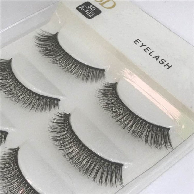 5 Pairs  False Eyelashes