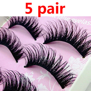 5 Pairs  False Eyelashes