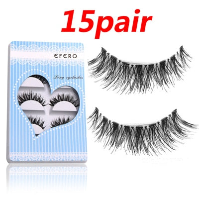 5 Pairs  False Eyelashes