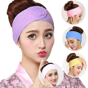 Cotton Soft Hair Accessories Spa Bathing Shower Makeup Wash Face