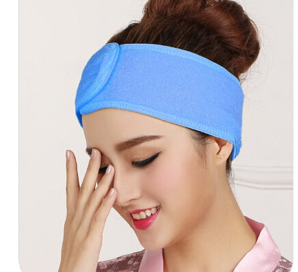 Cotton Soft Hair Accessories Spa Bathing Shower Makeup Wash Face