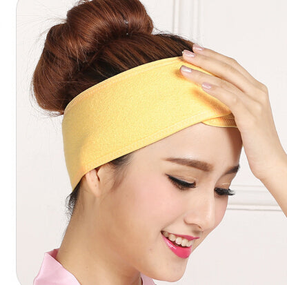 Cotton Soft Hair Accessories Spa Bathing Shower Makeup Wash Face