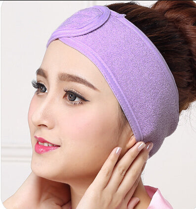 Cotton Soft Hair Accessories Spa Bathing Shower Makeup Wash Face