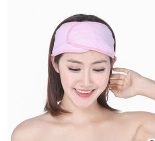 Cotton Soft Hair Accessories Spa Bathing Shower Makeup Wash Face